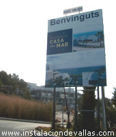 valla publicitaria 3,2x4 y corp�reo