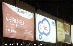 Batera de vallas en Av. Carlemany, Andorra